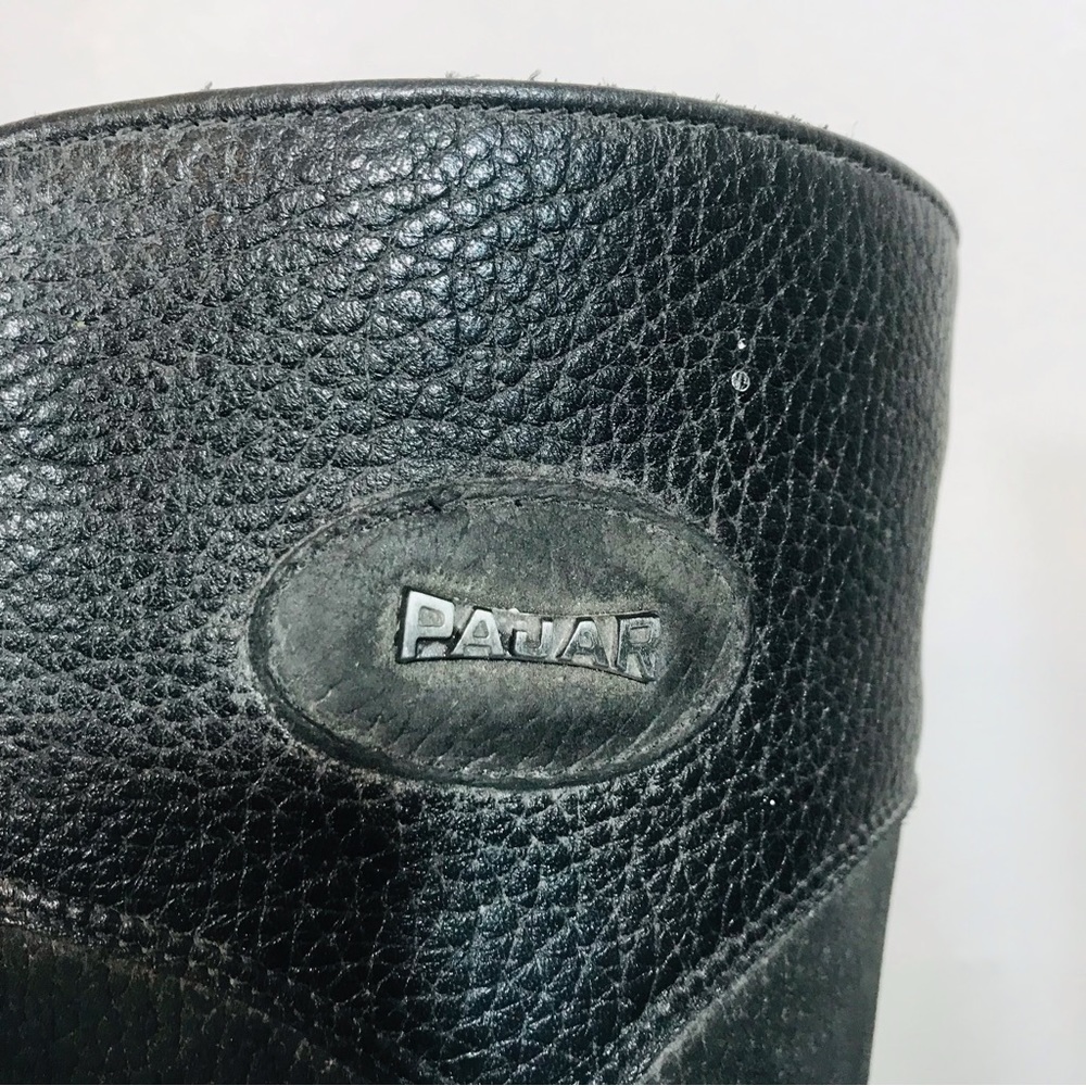 Pajar Women’s Tall Black Winter Rain Boots - Picture 7 of 8